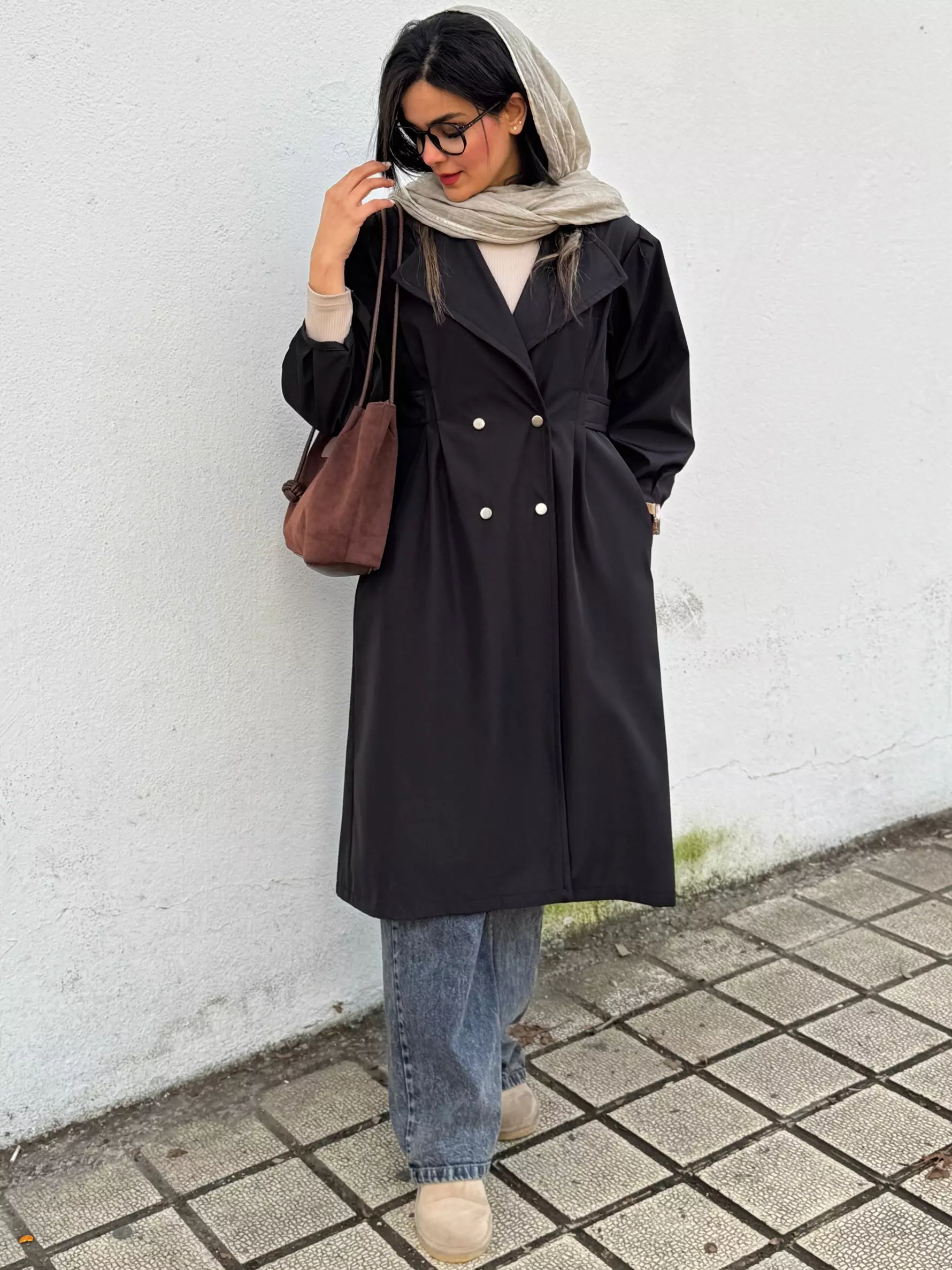 بارانی بلند سلین